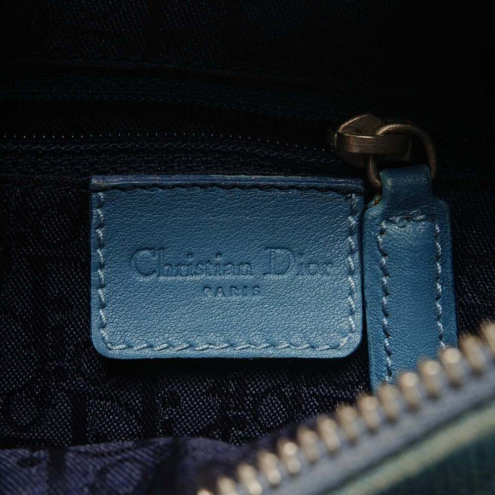 CHRISTIAN DIOR Blue Shoulder Bag - Picture 10 of 14